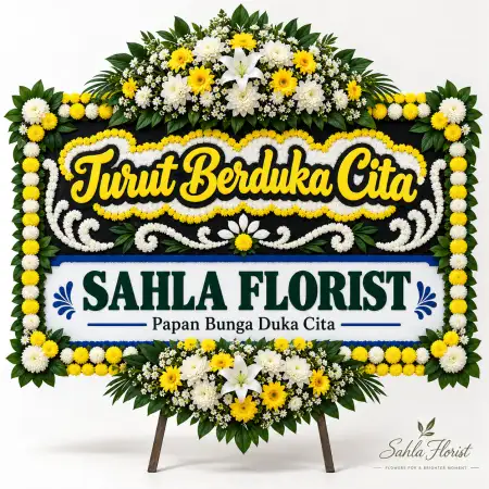 Papan Bunga Duka Nganjuk